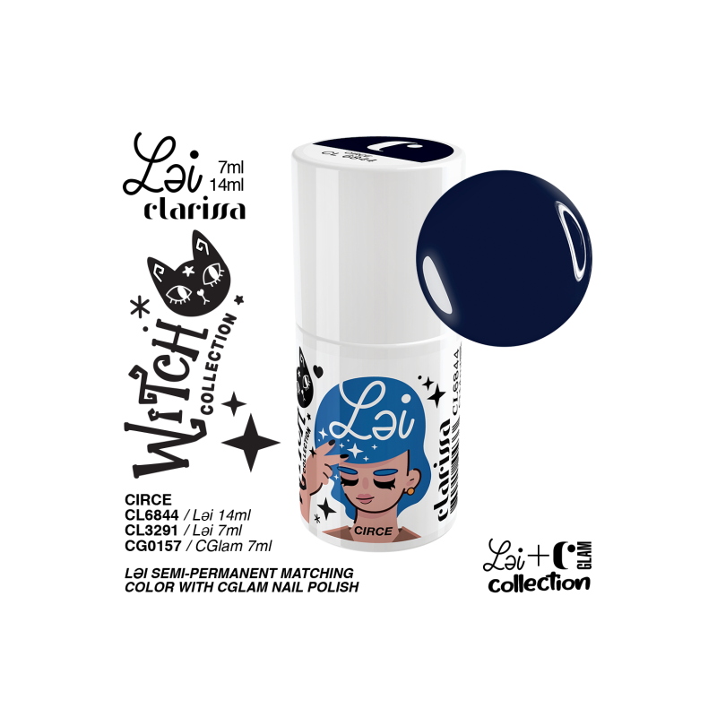 Clarissa Lei Circe Smalto Semipermanente 7 ml CL 3291 Witch 2024 Tpo Free