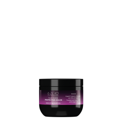 6.Zero Take Over Protective Color Mask per capelli colorati - 500 Ml