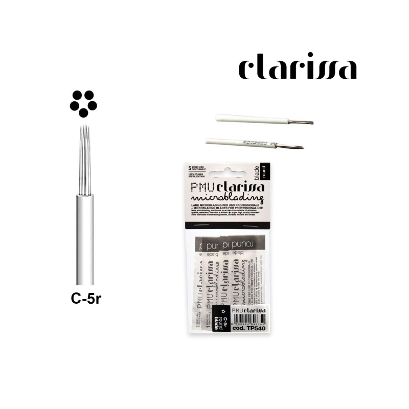 Clarissa TP 540 C-5 R Round Blade - Conf. 5 Pezzi