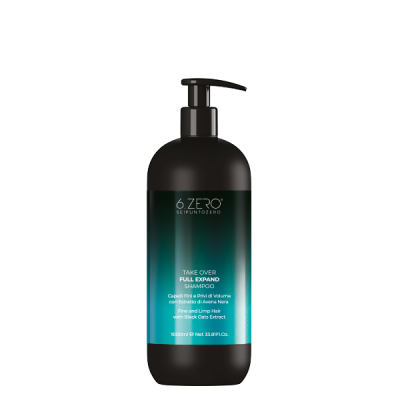 6.Zero Take Over Full Expand Shampoo per capelli fini e privi di volume - 1000 Ml