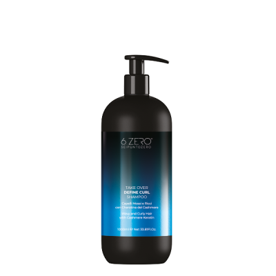 6.Zero Take Over Define Curl shampoo per capelli mossi e ricci - 1000 ml
