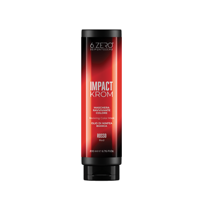 6.Zero Impact Krom - Rosso Color Mask 200 Ml