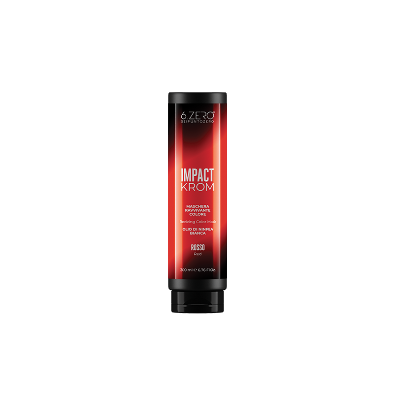 6.Zero Impact Krom - Rosso Color Mask 200 Ml