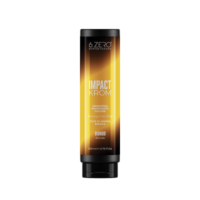 6.Zero Impact Krom - Bionda Color Mask 200 Ml