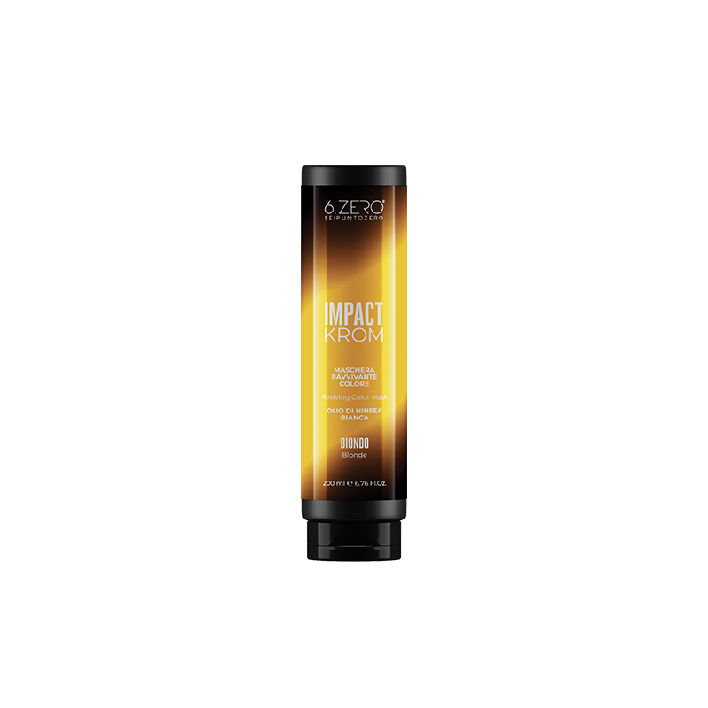 6.Zero Impact Krom - Bionda Color Mask 200 Ml