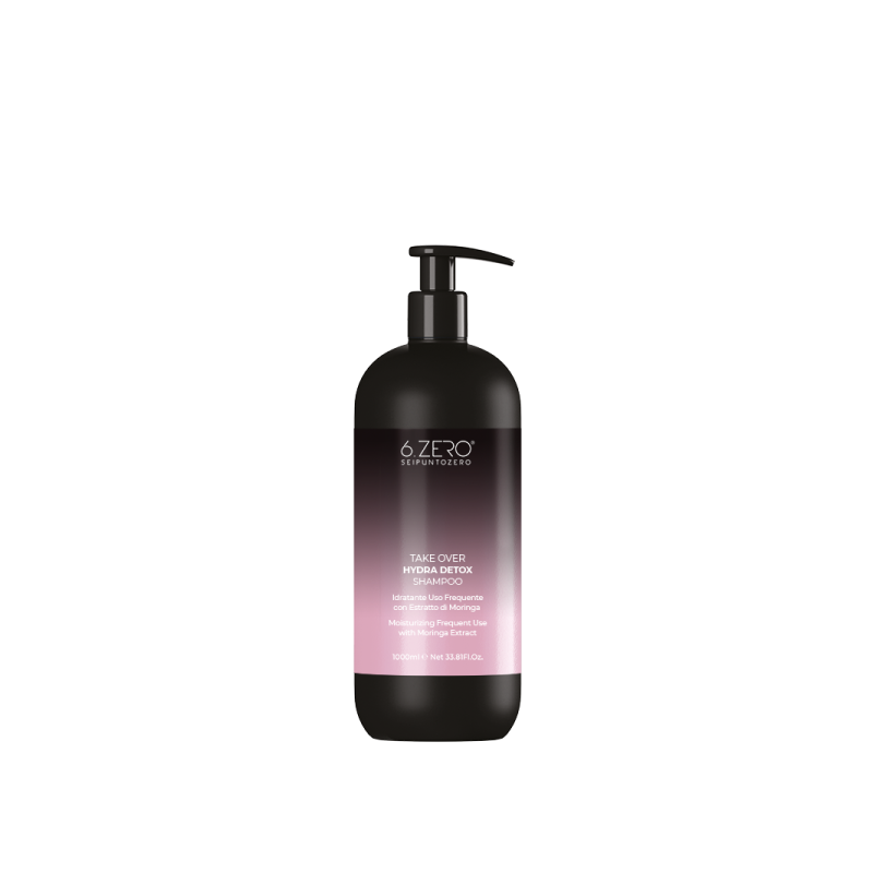 6.Zero Take Over - Hydra Detox Shampoo uso frequente 1000 ml