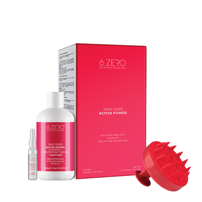 6.Zero Take Over Active Power - Kit prevenzione caduta shampoo e fiale
