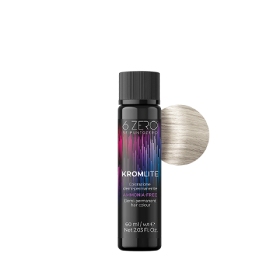 6.Zero Kromlite Colorazione Demipermanente In Olio - 9.13 Biondo Chiarissimo Beige Freddo 60 ml