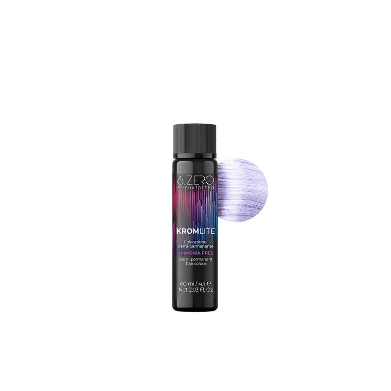 6.Zero Kromlite Colorazione Demipermanente In Olio - 10.12 Biondo Platino Cenere Irisè (60 ml)