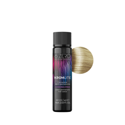 6.Zero Kromlite Colorazione Demipermanente In Olio - 10 Biondo Platino 60 ml