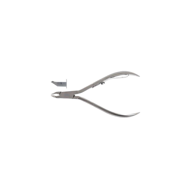 B-Trend Tronchese Pelle Inox, Inacassato, Molla a Barre Singola lunghezza  10cm - Taglio 3 mm

COD. 45.3-BI103