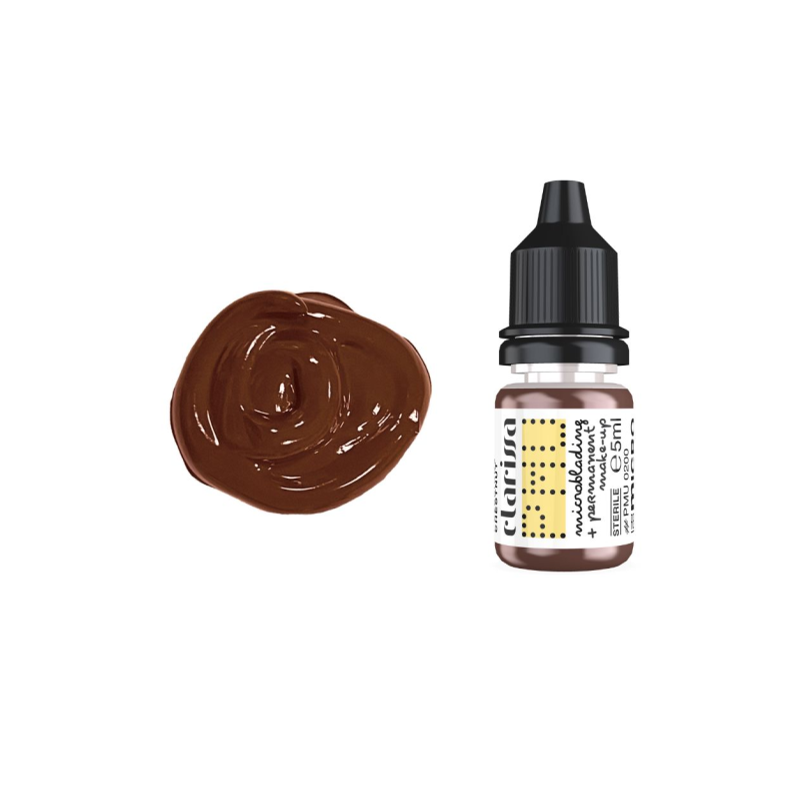Clarissa PMU 0206 Micropigmenti Sopracciglia - Mogano 5 ml