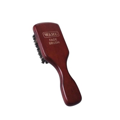 Wahl - Fade Brush spazzola per barba con impugnatura in legno.