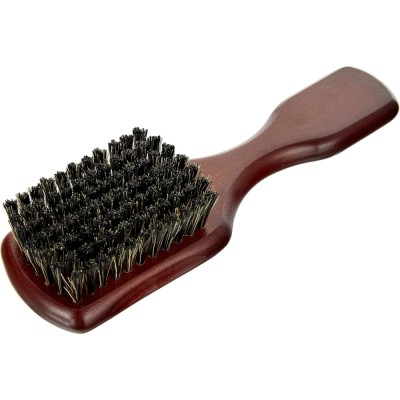 Wahl - Fade Brush spazzola per barba con impugnatura in legno.