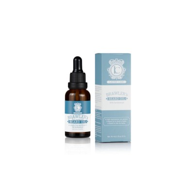 Lavish Brawler's Beard olio al sandalo che idrata e ammorbidisce la barba - 30 ml