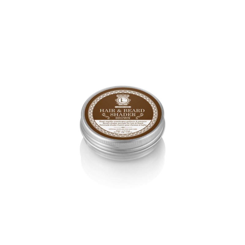 Lavish Brown Beard & Hair Shader Pomade effetto coprente - 30 ml
