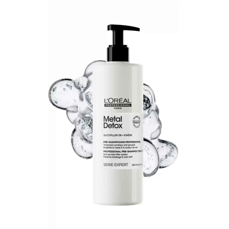 L'Oreal - Metal Detox Pre-Trattamento Shampoo 250 Ml
Riempie le microrotture della superficie del capello in un solo utilizzo.