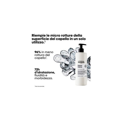 L'Oreal - Metal Detox Pre-Trattamento Shampoo 250 Ml
Riempie le microrotture della superficie del capello in un solo utilizzo.
