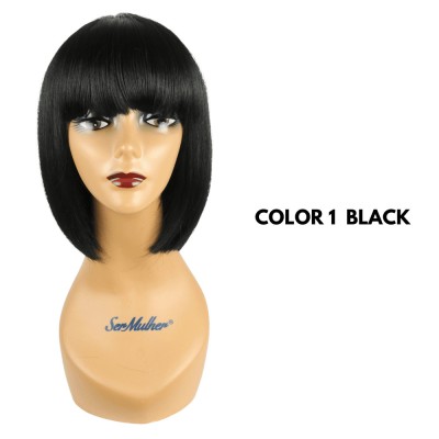 Ser Mulher Claudia Wig Colore 1 Total Black - 113 gr