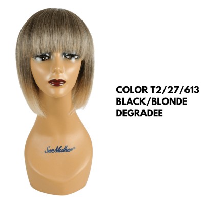 Ser Mulher Claudia Wig Colore T2/27/613 Black Blonde Degradee - 113 Gr