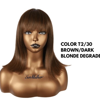 Ser Mulher Mila Wig Colore T2/30 Brown Dark Blonde Degradee - 150 Gr
