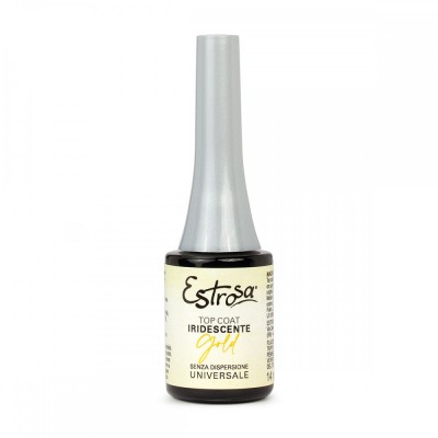 Estrosa Top Coat Iridescente Gold senza dispersione - 14 ml
