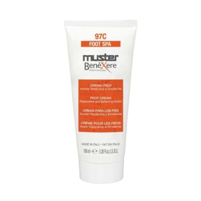 Benexere 97C crema Piedi azione restitutiva e emolliente con Vitamina F, Olio Essenziale di Lavanda e Mentolo - 100 ml