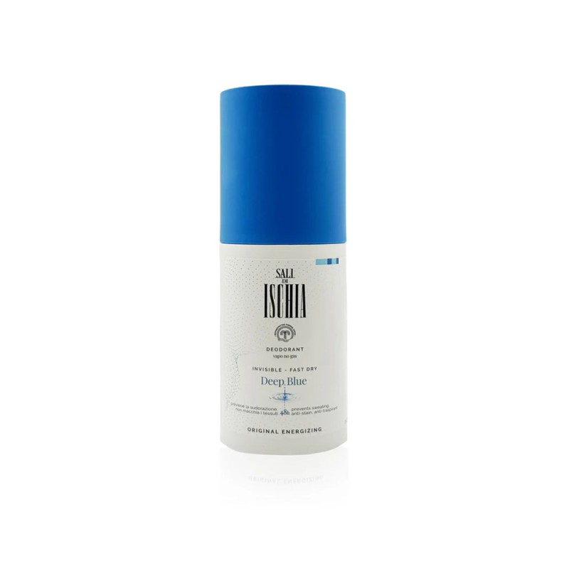 Ischia deodorante dalla fragranza intensa e dinamica, Deep Blue - 75 Ml