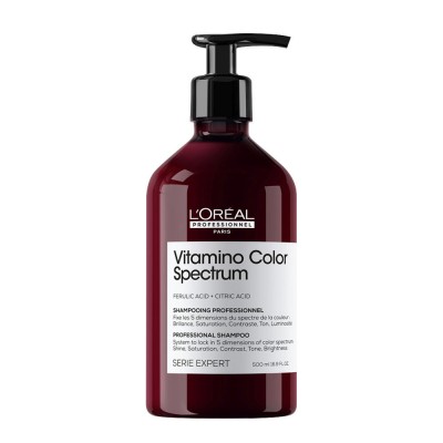 L'Oreal Shampoo Vitamino Color Spectrum, per tutti i tipi di capelli - 500 ml