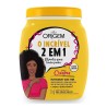 Origem Hair Cream 2 in 1 Crespos - maschera per capelli crespi e molto ricci 2 in 1, maschera idratante e crema leave-in 1 Kg