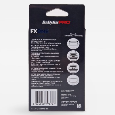 BaBylissPro - Testina Di Ricambio Shaver FxOne All Metal Black