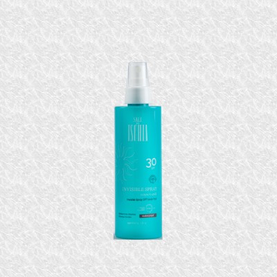 Ischia Invisibile Spray Corpo/Capelli SPF +30 - 150 Ml
COD. IT0561
Protezione immediata - Texture leggera - Effetto invisibile