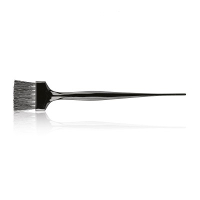 Xanitalia - Pennellessa Small con setole nere curve Nylon Soft per tintura.