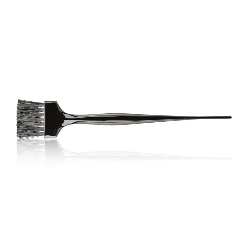 Xanitalia - Pennellessa Small con setole nere curve Nylon Soft per tintura.