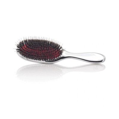 Xanitalia Spazzola per Extension Setole Miste Naturali e Nylon Cromate Silver cod.401.406