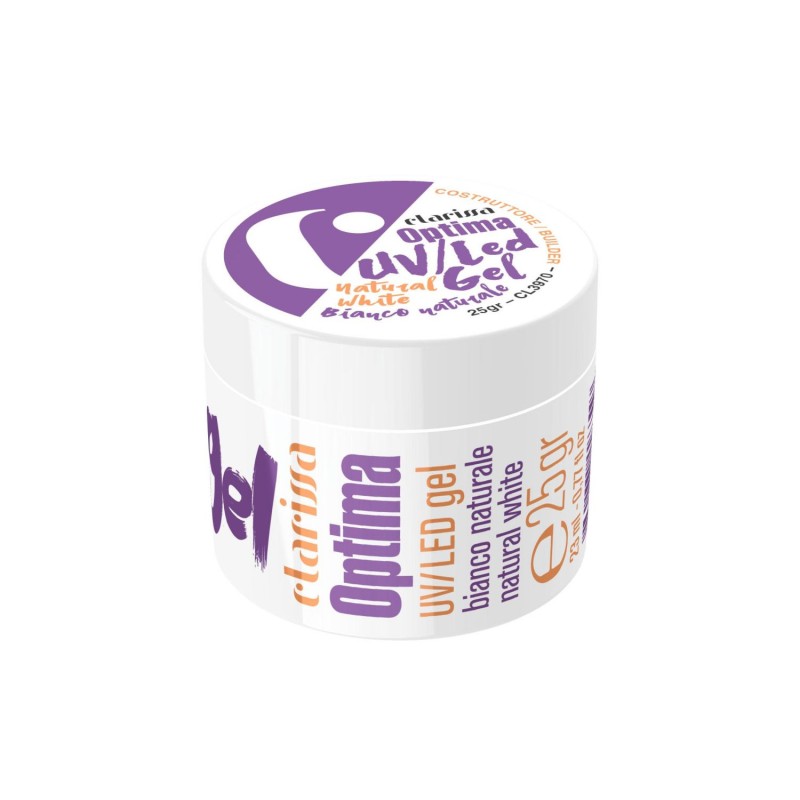 Clarissa - Cl 3970 Optima Led/uv gel bianco naturale 25 gr