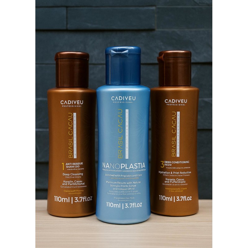 Brasil Cacau - Mini Kit Nanoplastia Effetto Liscio Supremo 110 Ml