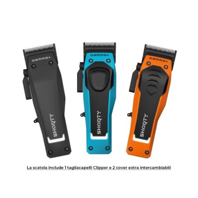 Gamma Più - Shorty Clipper personalizzabile grazie alle cover intercambiabili.