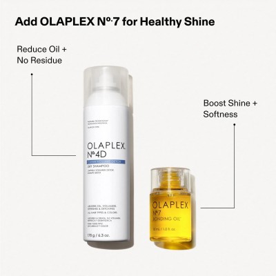 Olaplex Shampoo A Secco N.4D - 250 Ml
Uno shampoo secco leggero che assorbe il sebo senza lasciare residui polverosi.