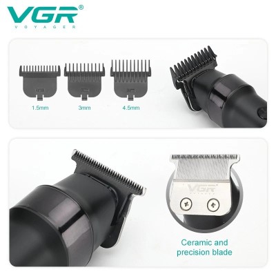 VGR - Trimmer a Batteria Black V-987B