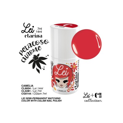 Clarissa Lei - Camelia Smalto Semipermanrnte 7 ml

Petaloso Charme 2024

LEI 3821

TPO&HEMA FREE