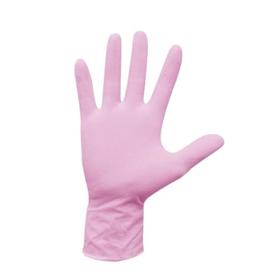 Roial - Guanti In Nitrile Senza Polvere Rosa 100 Pz
MISURA - S