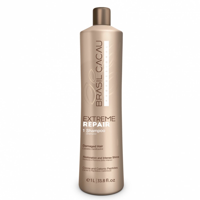 Brasil Cacau - Extreme Repair Shampoo 1000 ml

Ideale per capelli colorati, capelli trattati e trattati con cheratina.