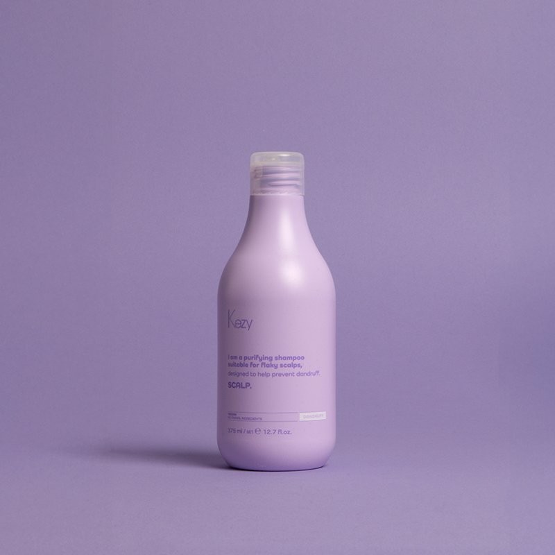 Kezy Scalp Purifying Shampoo per Cute con Forfora 375ml