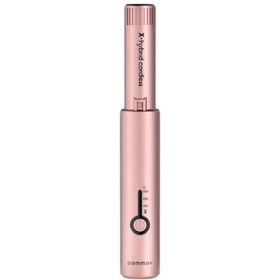 Gamma Più Piastra piccola x-hybrid cordless gold rose