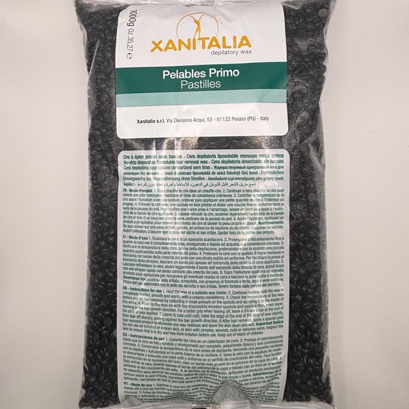 Xanitalia cera depilatoria brasiliana in gocce - 1000 gr