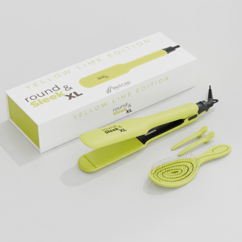 MELCAP PIASTRA HAIR TIME COLORE  Yellow Lime XL PT0177 XLB