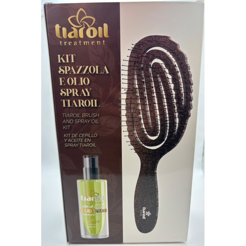 Melcap Kit - Spazzola e olio spray Tiaroil