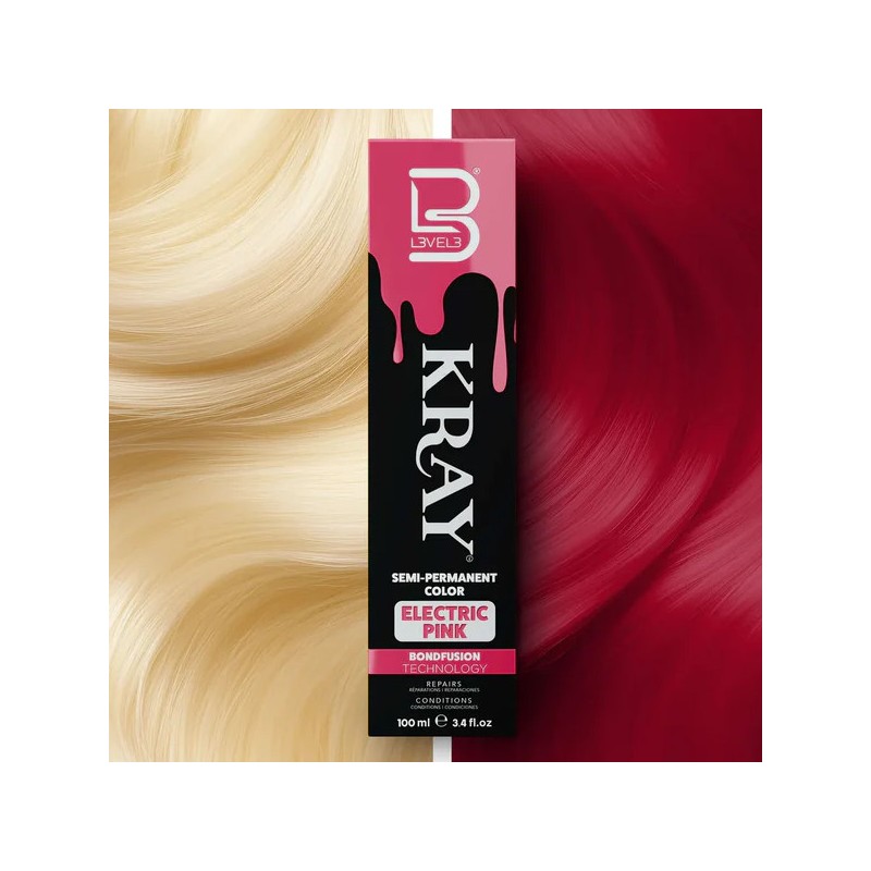 Level 3 Kray Color Elettric Pink - 100 ml