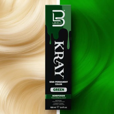 Level 3 Kray Color Green - 100 Ml